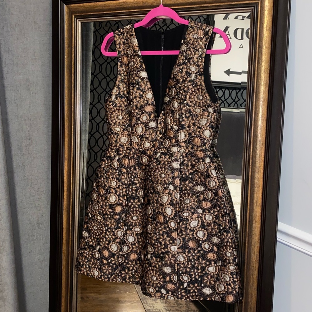 Alice + Olivia Brocade Dress